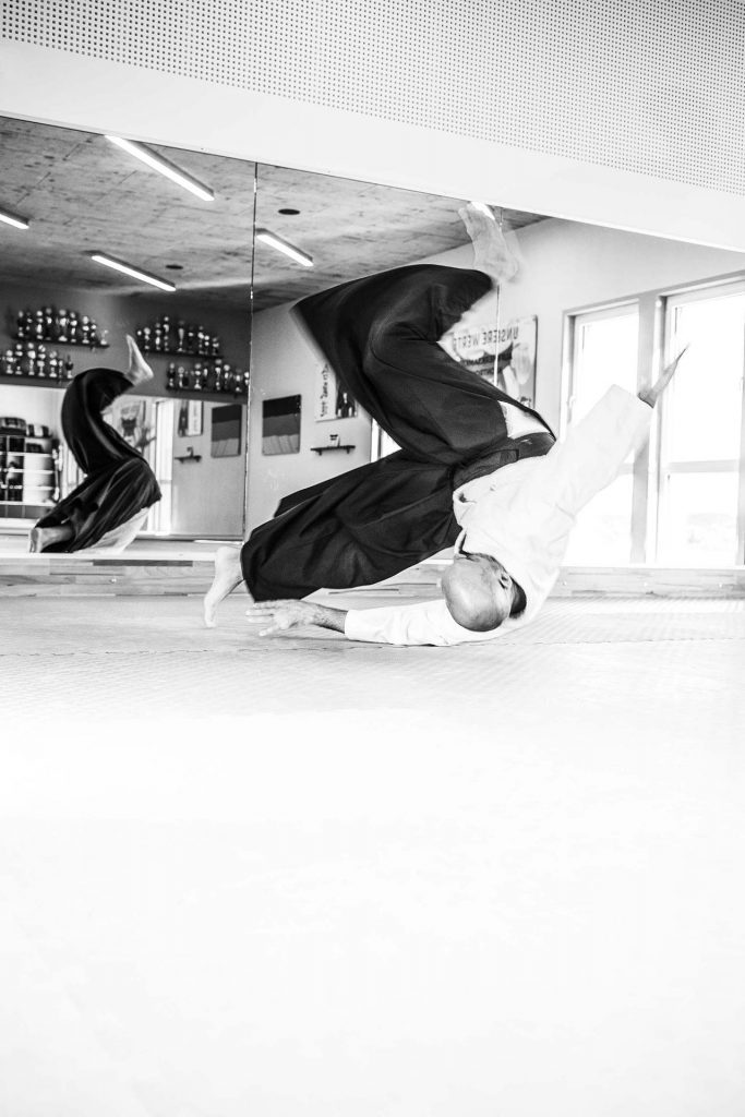 o7a8625 shoshin dojo aikido muensterhausen germany seminar 06072024 black and white